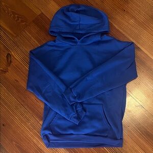 SHEIN Men's Deep Blue Hoodie